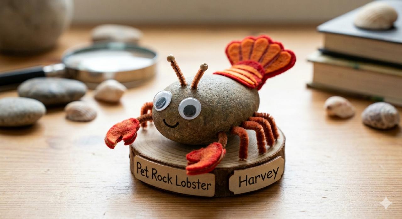 Harvey the Pet Rock Lobster